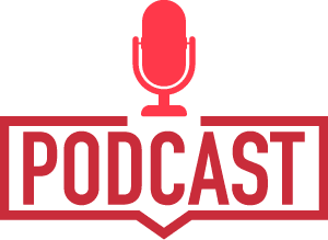 podcasts com logótipo