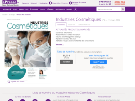 Indústria cosmética - Produção