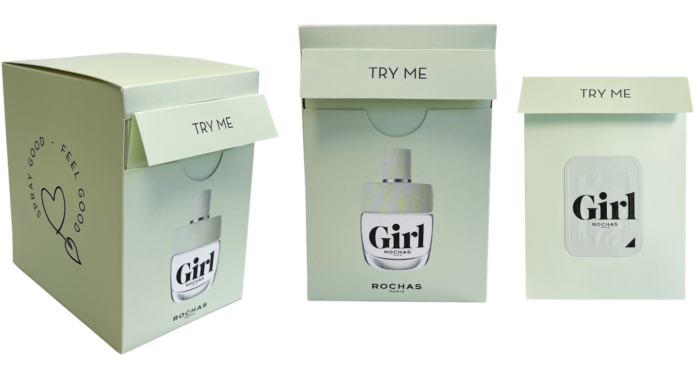 site-industries-cosmetiques Una caja con un frasco de laca de uñas y una caja con un frasco de esmalte de uñas.