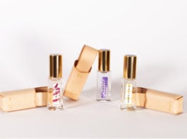 site-industries-cosmetiques Verescence collabore avec Marcelle Dormoy pour une collection de parfums nomades rechargeables.