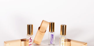 site-industries-cosmetiques Verescence collabore avec Marcelle Dormoy pour une collection de parfums nomades rechargeables.