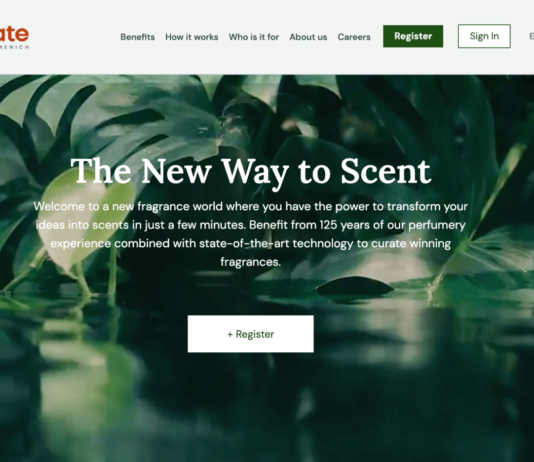 site-industries-cosmetics 芬美意推出 Scentmate：基于人工智能的独立品牌平台。
