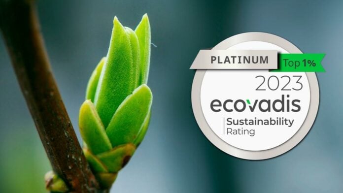 Brouillon auto 荣获 Ecovadis 可持续发展白金奖。