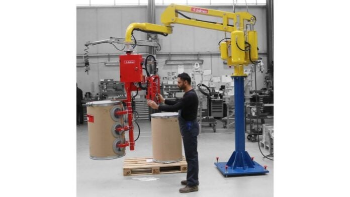 Dalmec-Manipulator Cardboard drums