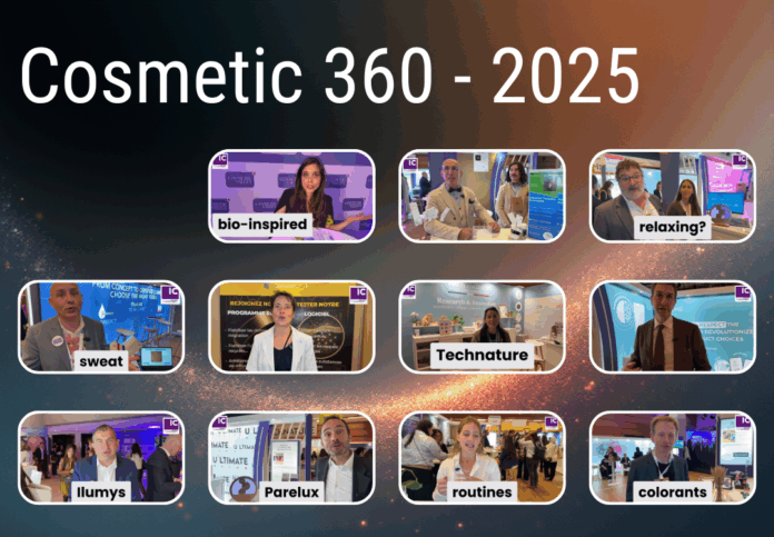 cosmética 360 site-industries-cosmetiques Un collage de douze photos de Cosmetic 360 - 2025, avec des sujets tels que