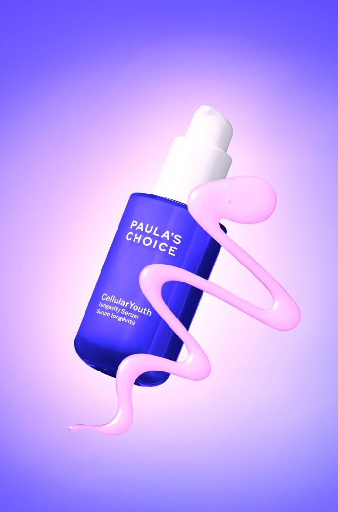 site-industries-cosmetiques 一个蓝色瓶子上标有 