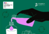 A Febea convoca uma mobilização no dia 16 de junho em torno da campanha «#RéflexeRecharge» site-industries-cosmetiques Uma ilustração mostra uma mão a verter um líquido cor-de-rosa de um frasco para um frasco com bomba, acompanhada por um texto em francês que incentiva a recarregar os produtos de beleza e higiene em vez de os substituir. Vários símbolos de reciclagem aparecem no fundo.